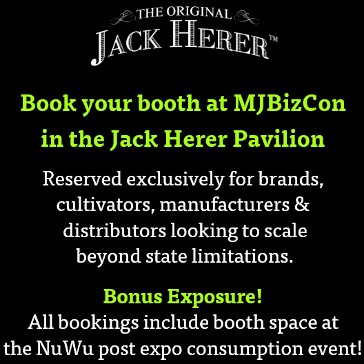 MJBizCon 2025 Las Vegas | Jack Herer Pavilion | Booths now available!
